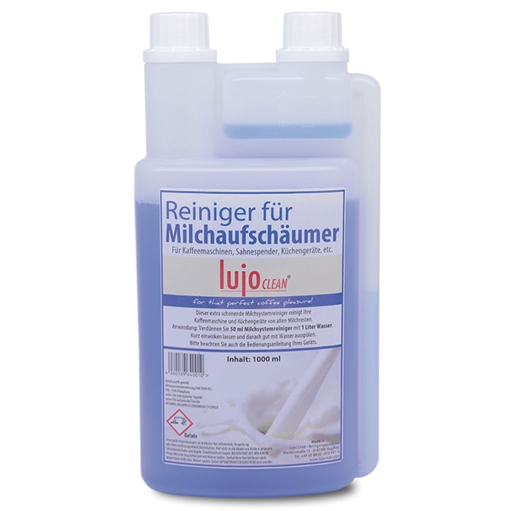 Lujo Clean 1000ml Reiniger für Milchaufschäumer