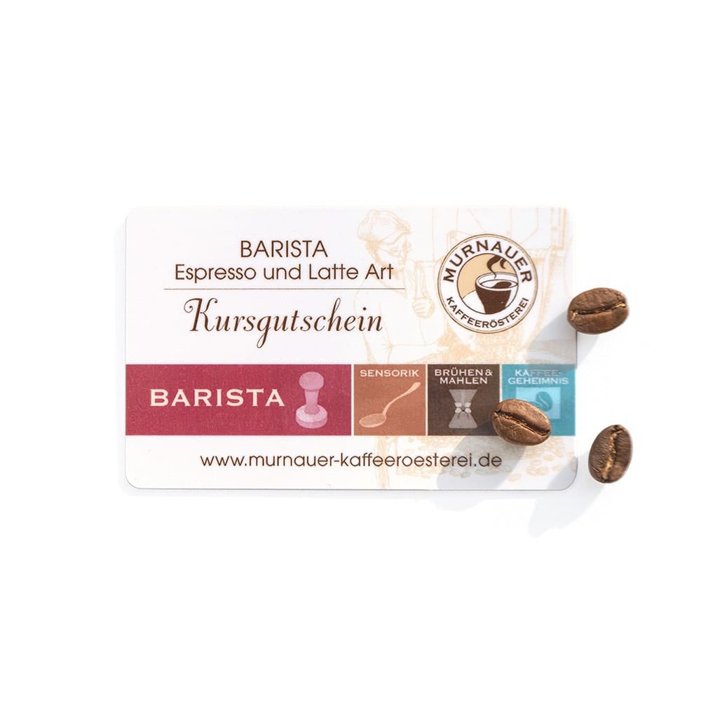 Gutschein, Espresso & Latte Art