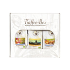  Kaffee-Box Filterkaffee der Murnauer Kaffeerösterei mit Los Yaneshas Peru, Kaffa Äthiopien und Santa Elena Costa Rica