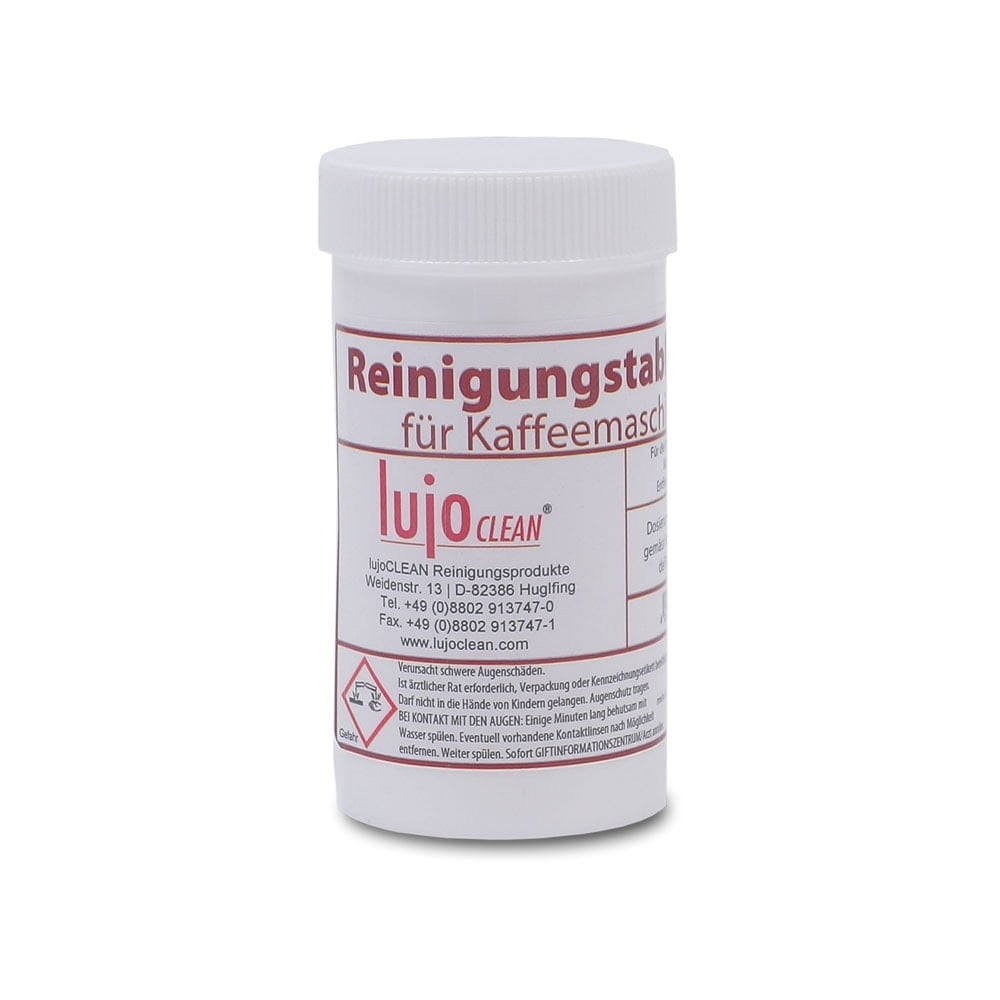 lujoCLEAN Reinigungstabletten Kaffeemaschine 2g- 25 Stück