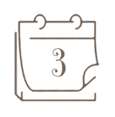 Kalender-Symbol 3 Monate