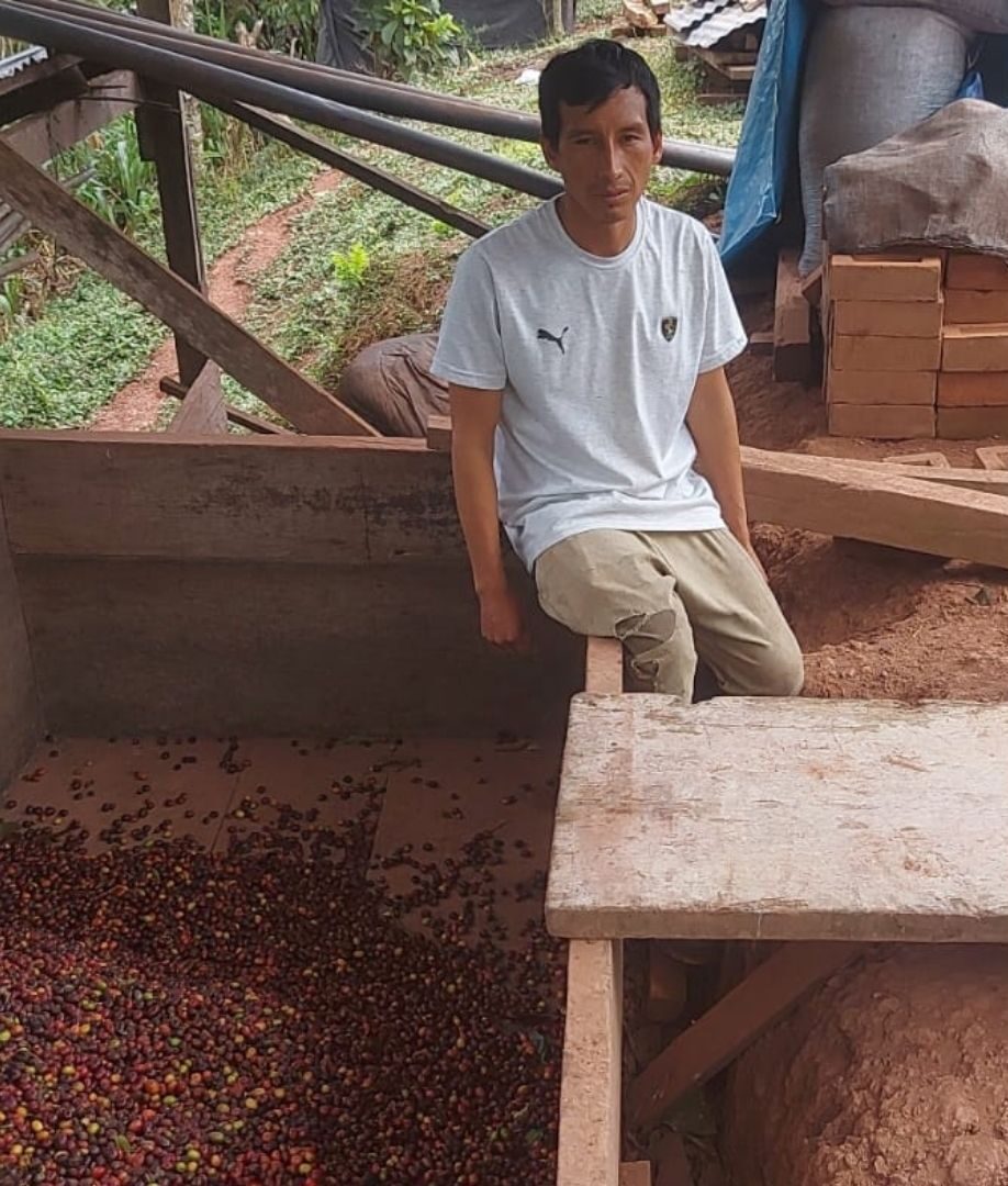 Kaffeeplantage der Finca Agua Dulce in Chanchamayo, Peru