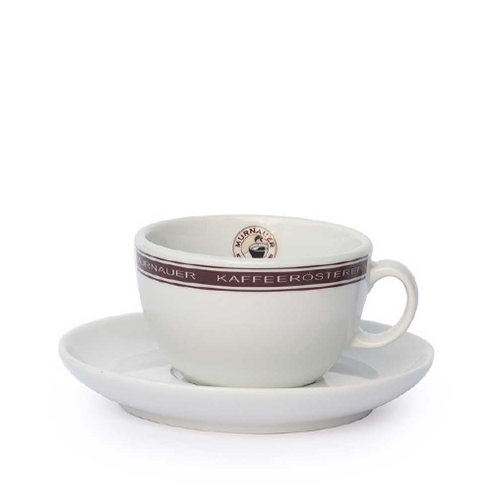 Milchkaffeetasse inkl. Unterteller