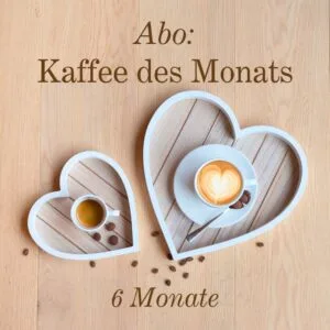 Kaffee des Monats im Abo - 6 Monate Murnauer Kaffeerösterei