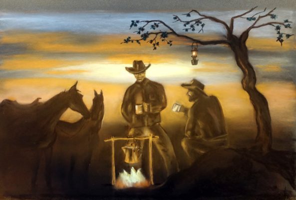 Cowboy Coffee 1 - Kaffee outdoor kochen: Cowboy Coffee