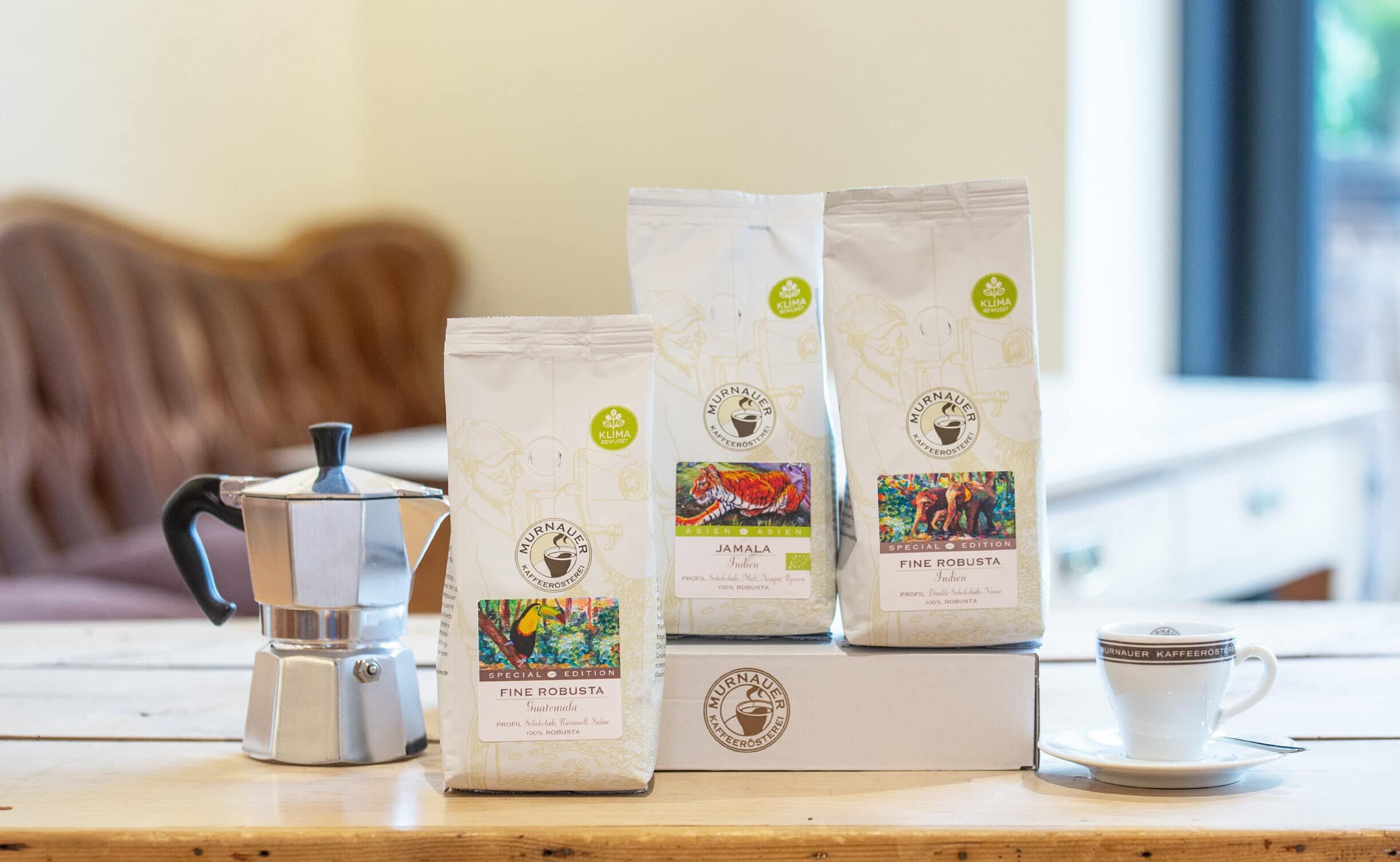 Limitierte Genuss-Box - Fine Robusta