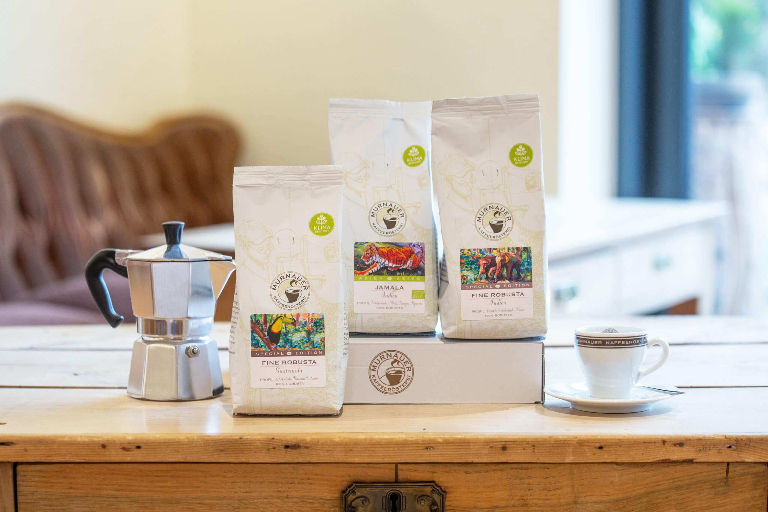 Limitierte Genuss-Box - Fine Robusta