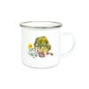 Emaille-Tasse Kaffee & Berge