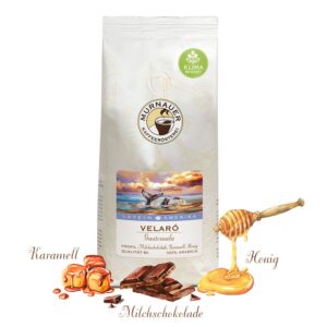 Velaró, Guatemala - Coffee by Sail. Packshot mit Aromen