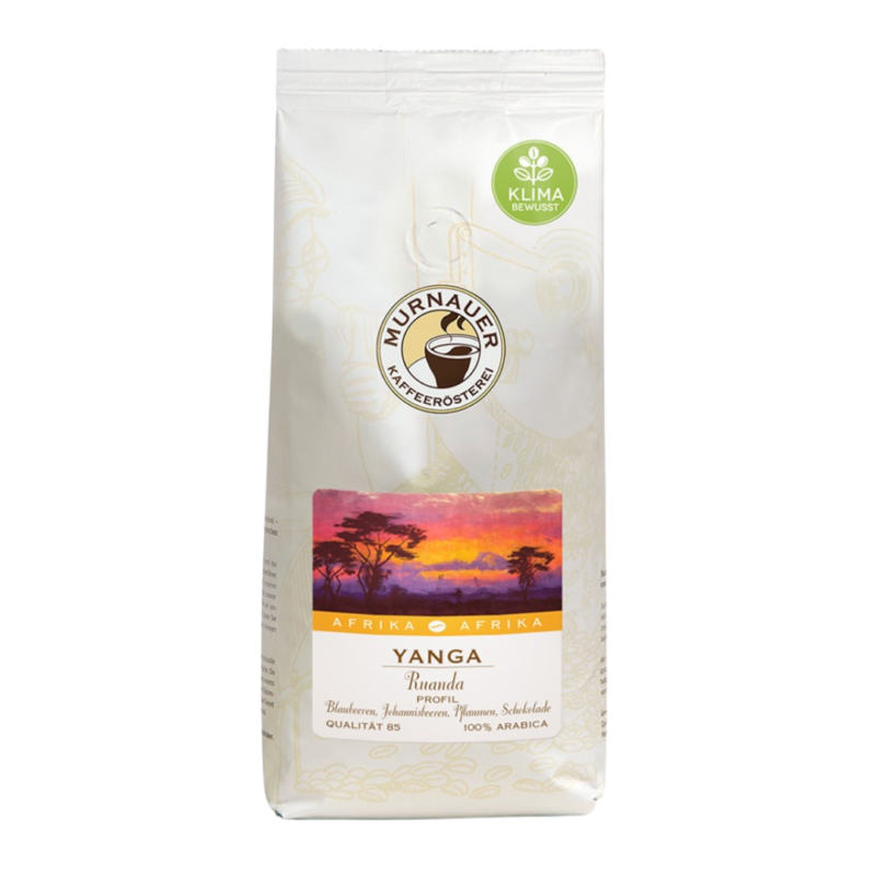 Unser Kaffee des Monats im Juli: Yanga aus Ruanda, Packshot