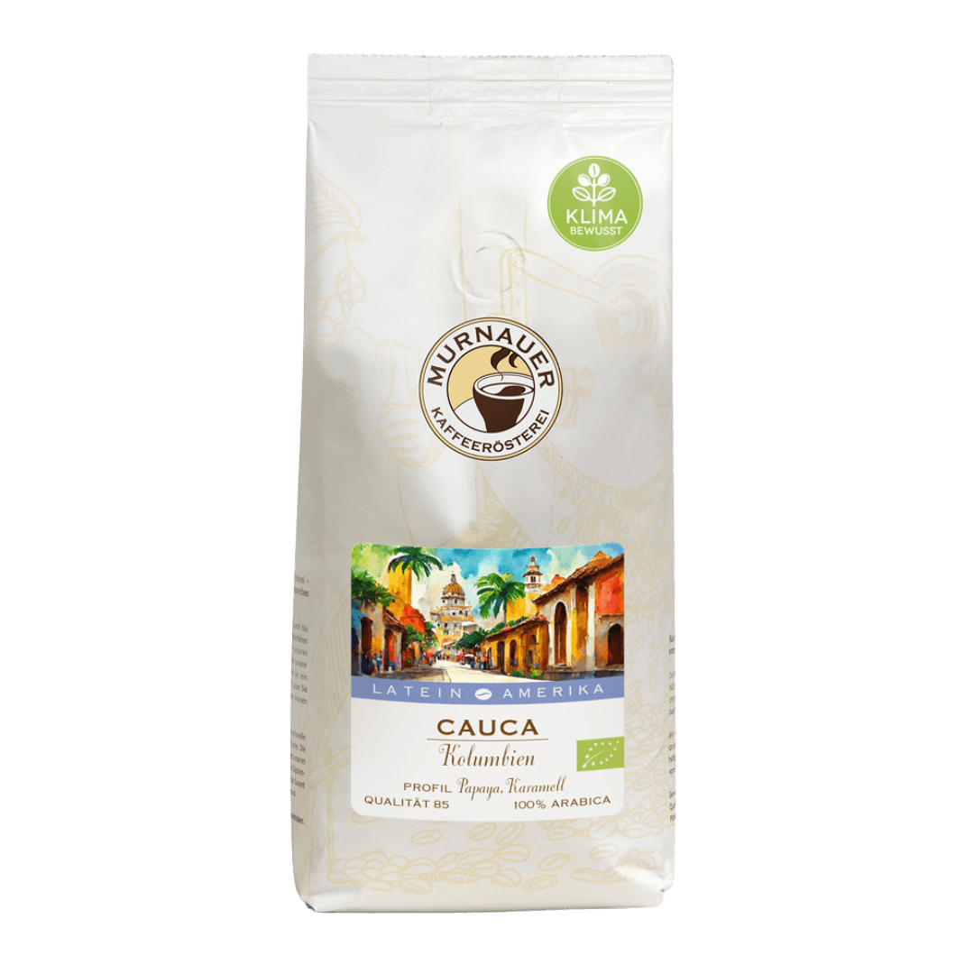 Packshot: Cauca aus Kolumbien freigestellt