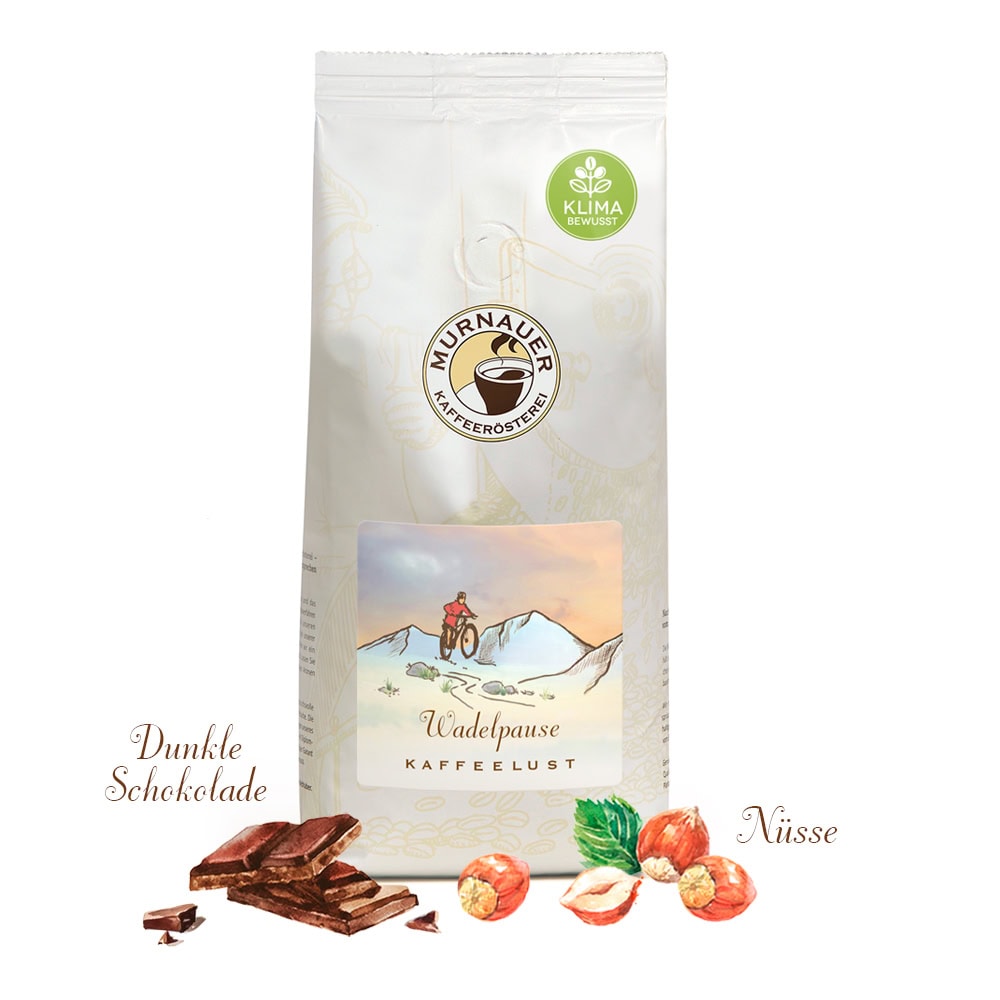 Wadelpause 1 Wadelpause - Outdoor-Edition, Outdoor-Coffee - Packshot mit Aromen