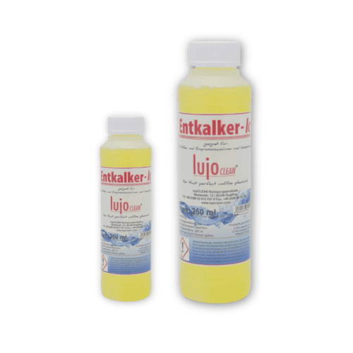 Entkalker Flüssigkeit, in zwei verschiedenen Größen - lujoclean