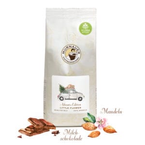 Little Flower als Advents-Edition, Packshot mit Aromen