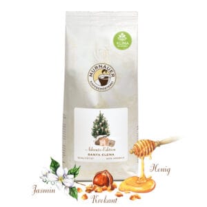 Santa Elena als Advents-Edition, Packshot mit Aromen