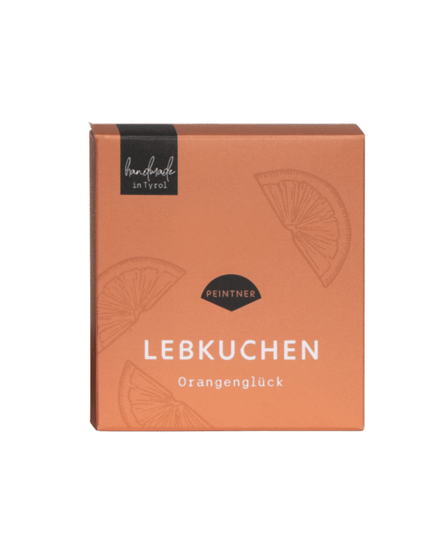 Lebzelt "Orangenglück" - Freigestellter Packshot