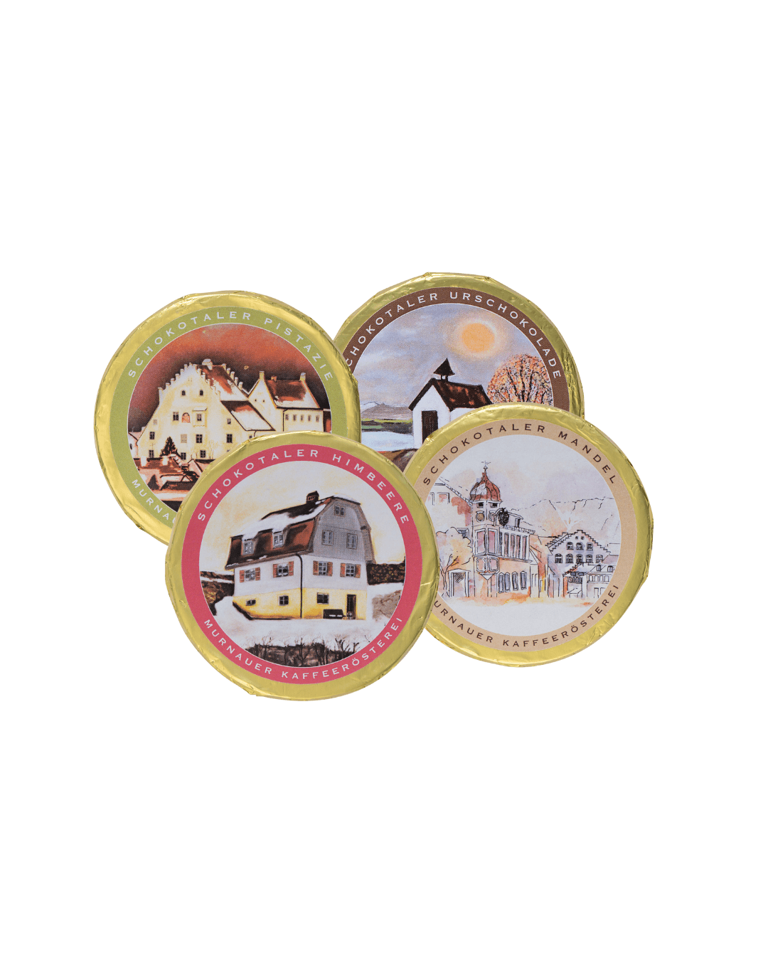 Schokotaler 1 Schokotaler - Freigestellter Packshot